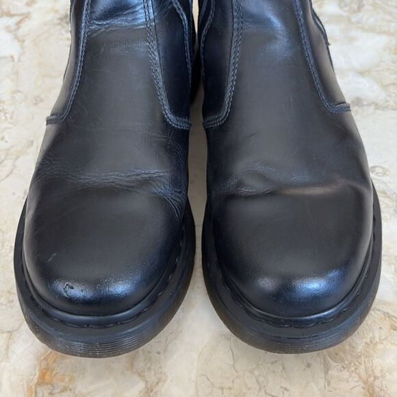 Dr Martens Slip 2976 Alyson Black Snowplow Classic Doc Leather - Picture 10 of 16